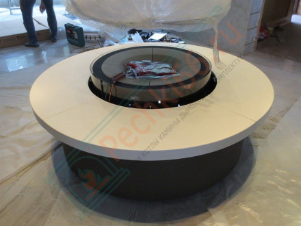 Круглая топка M360 T цилиндрический кожух (Piazzetta)