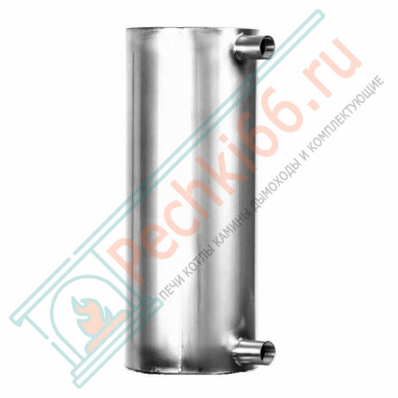 Бак регистр на трубу (НЕРЖ-430/1,0мм) 4 л, d-120 (Термопромек)