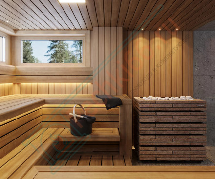 Электрическая банная печь Sangens W30B Brick