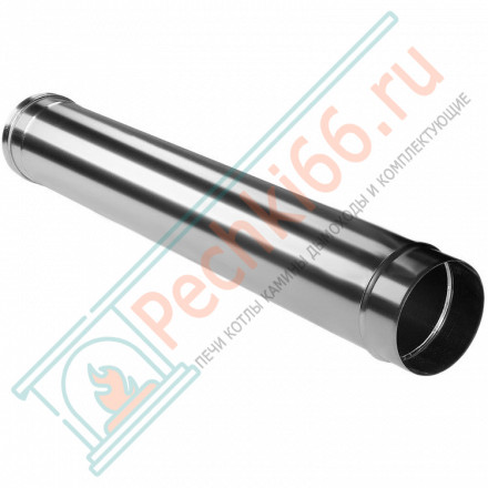 Труба прямая L=1000 без изол (НЕРЖ-321/0,5) d-200 (Дымок-Lux)