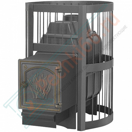 Чугунная печь для бани Легенда Стандарт 28 ДТ-4 (Везувий) до 30 м3