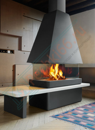 Островная каминная топка M360 R (Piazzetta)