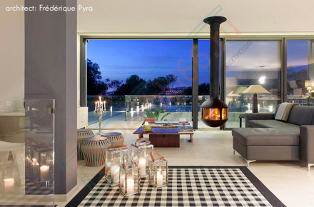 Островной камин Agorafocus-630 (Focus)