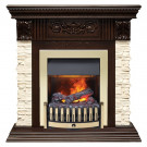 Электрокаминокомплект Luxemburg (каменный) - Сланец/Темный дуб с очагом Danville Brass FB2 Электрокаминокомплект Luxemburg (каменный) - Сланец/Темный дуб с очагом Danville Brass FB2