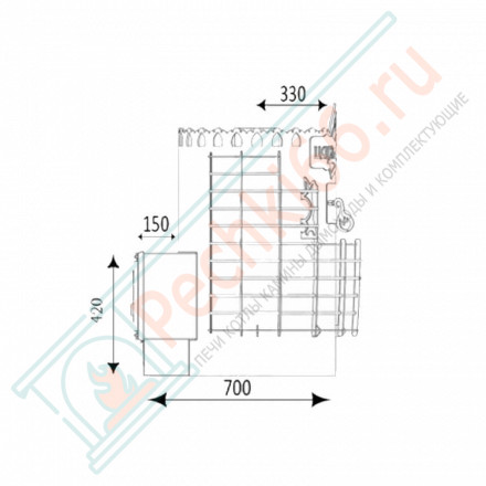 Банная печь Вольга Элит (Царь-Печи)