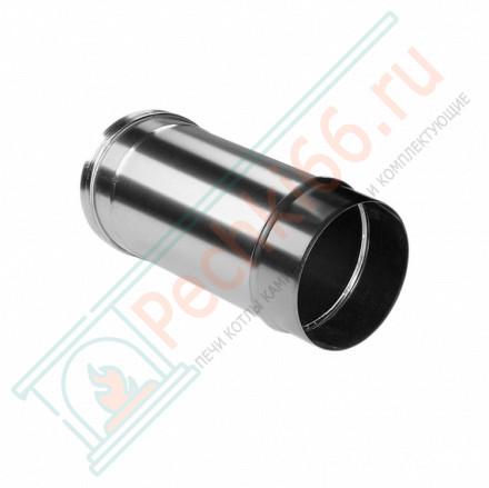 Труба прямая L=250 без изол (НЕРЖ-321/0,8) d-180 (Дымок-Lux)