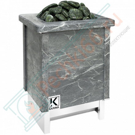 Электрокаменка QUADRO 6 kW, талькохлорит (KARINA) до 7 м3