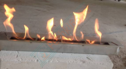 Горелка прямоугольная для биокамина 700 (ZeFire)