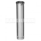 Дымоход L=1м (НЕРЖ-430/0,5) d-80 (Ferrum GS)