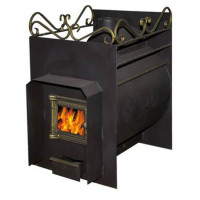 Печь для бани Сабантуй 26C, дверца со стеклом (Сабантуй) до 26 м3