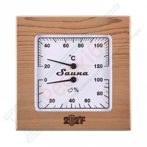 Термогигрометр 11-R квадрат, канадский кедр (212F) в Кургане