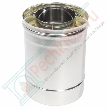 Сэндвич труба Термо L 250 ТТ-Р с хомутом (310-0.8/304) d-150/250 (ТиС Энерго)