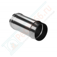 Труба прямая L=250 без изол (НЕРЖ-321/0,5) d-180 (Дымок-Lux)