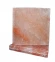 Плитка из гималайской розовой соли 200x200x25 мм шлифованная (с пазом) в Кургане