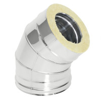 Отвод Термо 45° ОТ-Р (304-0.8/304) d-200/300 (ТиС Стандарт) Отвод Термо 45° ОТ-Р (304-0.8/304) d-200/300 (ТиС Стандарт)