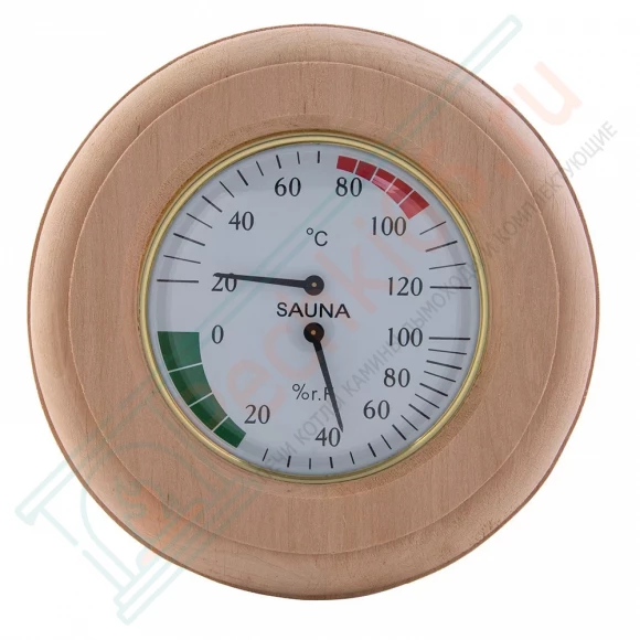 Термогигрометр ТН-10-A ольха, круг (212F) в Кургане