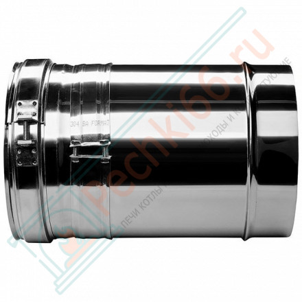 Труба V50R телескопическая с изол L=260-380 (AISI-321/0,8-AISI-304/0,5) d-150/250 (Вулкан-Cerablanket)