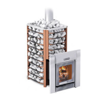 Чугунная печь для бани Ermak 12 Сетка-Премиум (Ермак)