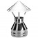 Зонт V50R с изол (AISI-321/0,8-AISI-304/0,5) d-180/280 (Вулкан-Cerablanket) в Кургане
