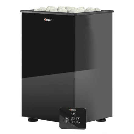 Электрокаменка EVEREST «Black Crystal» S45, 4,5 кВт