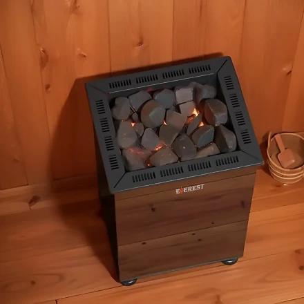 Электрокаменка EVEREST «Black Crystal» S45, 4,5 кВт