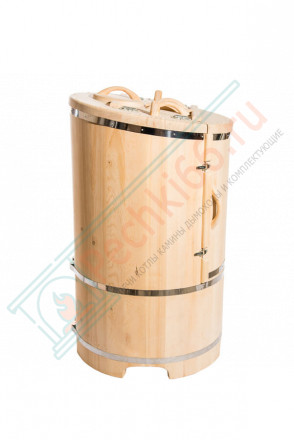Фитобочка из кедра круглая гигант со скосом (НКЗ)