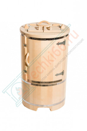 Фитобочка из кедра круглая гигант со скосом (НКЗ)