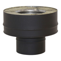 Переходник моно-термо VBR черный (НЕРЖ-439/0,8) d-200/300 (Вулкан)
