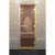 Стеклянная дверь для хамама в золотом профиле, бронза 200х70 (по коробке) (DoorWood)